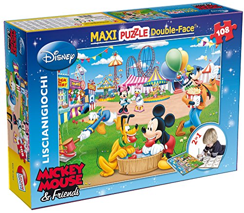 Lisciani Giochi Mickey Fun Fair Puzzle Df Supermaxi 108 Pezzi Multicolore 37247 0