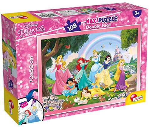Lisciani Giochi Tit 2 Disney Puzzle Df Supermaxi 108 Princess Rainbow World Multicolore 74181 0