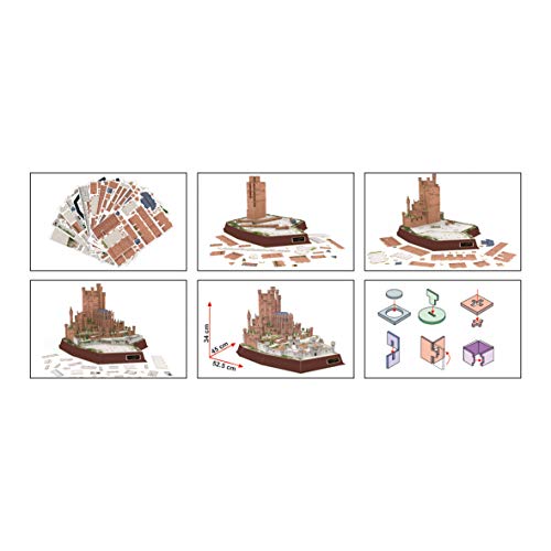 Paul Lamond Game Of Thrones Red Keep 3d Puzzle Multicolore 7465 0 2