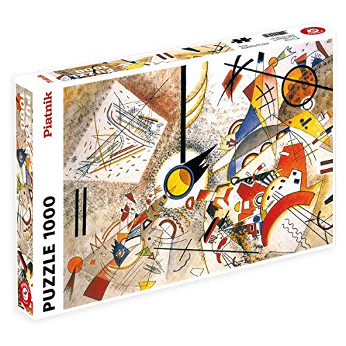 Piatnik 5396 Kandinsky Bustling Aquarelle Puzzle Da 1000 Pz 0