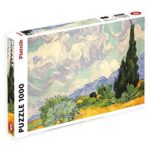 Piatnik Van Gogh Wheat Field With Cypresses Puzzle 1000 Pezzi 0