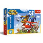 Puzzle 60 Super Wings Lot Dookola Swiata 0