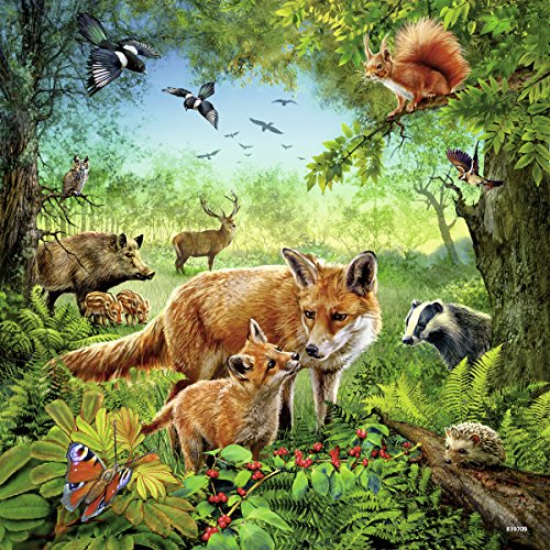Ravensburger 09330 Animali Del Mondo Puzzle 3 X 49 Pezzi 0 0