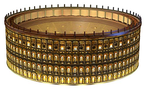 Ravensburger 11148 Colosseo Night Edition 3d Puzzle 216 Pezzi Multicolore Eta Raccomandata 10 Dimensioni Finali 32 X 26 X 10 Cm 0 0