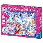 Ravensburger 13928 Gli Unicorni Piu Belli Puzzle Con Brillantini Da 100 Pezzi Xxl 0
