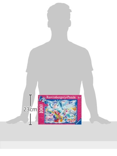 Ravensburger 13928 Gli Unicorni Piu Belli Puzzle Con Brillantini Da 100 Pezzi Xxl 0 2