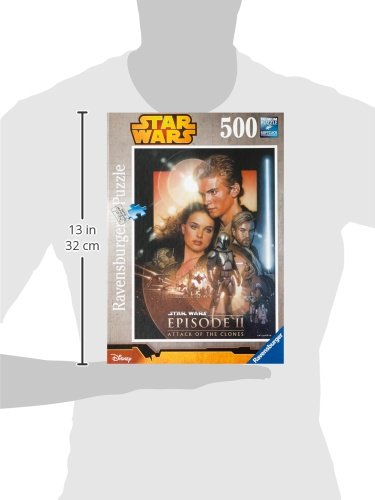 Ravensburger 14666 Star Wars Lattacco Dei Cloni Puzzle 500 Pezzi 0 3
