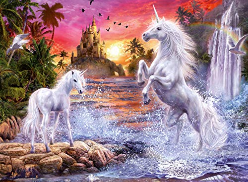 Ravensburger 14873 Unicorni Al Fiume 500 Pezzi 0 1