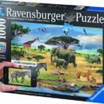 Ravensburger 19305 Animali Della Savana Puzzle Augmented Reality 1000 Pezzi 0 1