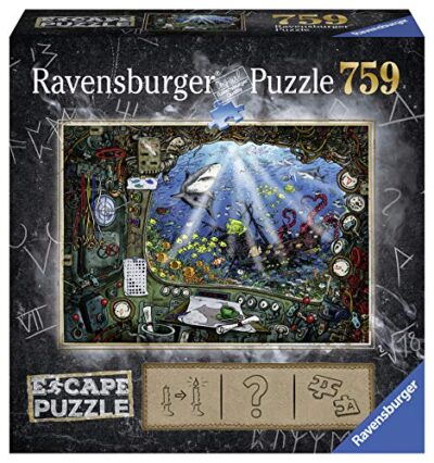 Ravensburger 199594 Escape Puzzle Per Adulti Il Sommergibile 759 Pezzi Dimensioni Finali 70x50 Cm 0