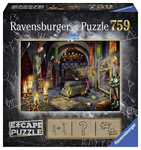 Ravensburger 199617 Escape Puzzle Per Adulti Il Castello Del Vampiro 759 Pezzi Dimensioni Finali 70x50 Cm 0