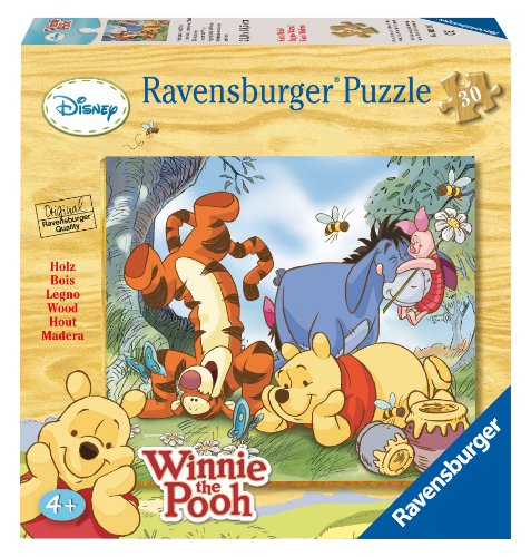Ravensburger 39197 Winnie The Pooh Puzzle In Legno Da 30 Pezzi 0