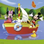 Ravensburger 92475 Tutti Amano Topolino Puzzle 3x49 Pezzi 0 2