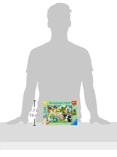 Ravensburger Animal Club Puzzle 2x24 Pezzi 7830 0 3