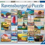 Ravensburger Collage Costiero Puzzle 1500 Pezzi Relax Puzzles Da Adulti Dimensione 80x60 Cm Stampa Di Alta Qualita Viaggi 0