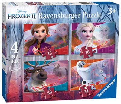 Ravensburger Frozen 2 Puzzle 4 In A Box Multicolore 03019 0