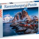Ravensburger Hamnoy Lofoten Puzzle Da Adulti Multicolore 3000 Pezzi 17081 0 1