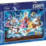 Ravensburger Il Magico Libro Delle Fiabe Disney Classics Puzzle 1500 Pezzi Relax Puzzles Da Adulti Dimensione 80x60 Cm Stampa Di Alta Qualita 0 0