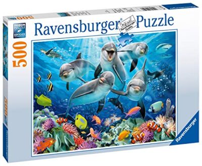 Ravensburger Italy Delfini Puzzle Multicolore 500 Pezzi 14709 0 0