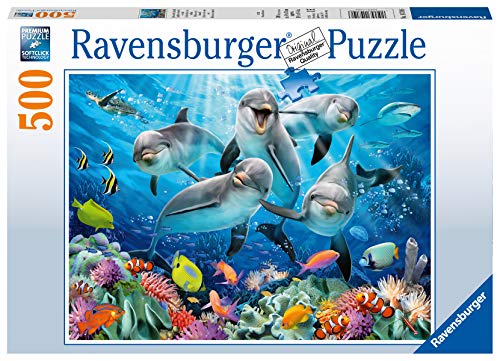 Ravensburger Italy Delfini Puzzle Multicolore 500 Pezzi 14709 0