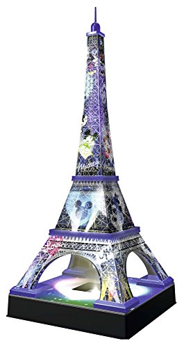 Ravensburger Italy Disney Classics Tour Eiffel Puzzle 3d Building Night Edition 12520 0 0