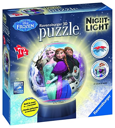 Ravensburger Italy Disney Frozen Puzzle 3d Lampada Notturna 12190 0 1