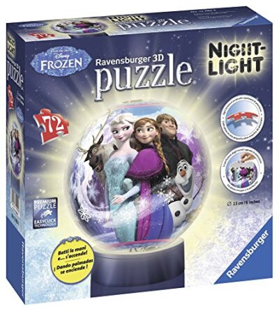 Ravensburger Italy Disney Frozen Puzzle 3d Lampada Notturna 12190 0