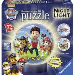 Ravensburger Italy Paw Patrol Lampada Notturna Puzzle 3d 72 Pezzi Multicolore 12187 0