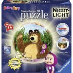 Ravensburger Italy Rav Pzl 3d Lampada Masha E Orso 12179 Multicolore 878737 0