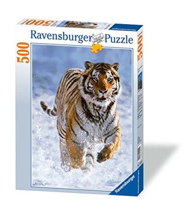 Ravensburger Italy Tigre Nella Neve Puzzle Da Adulti Multicolore 500 Pezzi 878509 0