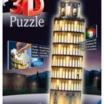 Ravensburger Italy Torre Di Pisa Puzzle 3d Building Night Edition 12515 0