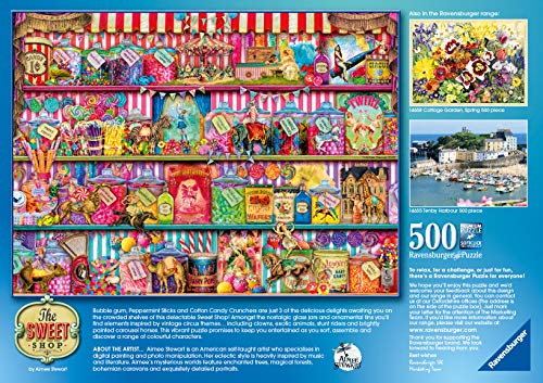 Ravensburger La Sweet Shop Puzzle 500 Pezzi 0 1