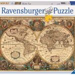 Ravensburger Mappamondo Antico Jigsaw 5000 Pezzi Puzzle Da Adulti Eta Consigliata 14 Multicolore 17411 0
