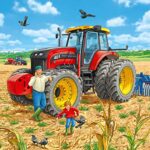 Ravensburger Mezzi Di Lavoro Puzzle 3x49 Pezzi 0 5