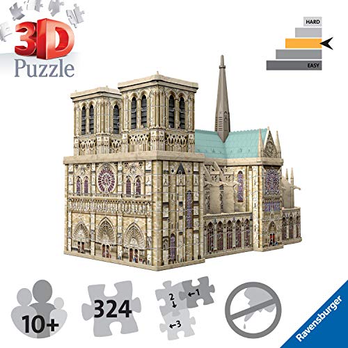 Ravensburger Notre Dame Puzzle 3d Building Maxi 0 3