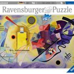 Ravensburger Puzzle 1000 Pezzi Arte Collezione Dipinti Quadri Dautore Pittori Famosi Giallo Rosso Blu Kandinsky Wassily 0