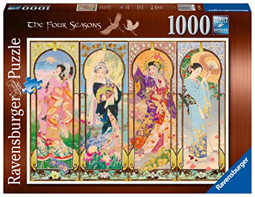 Ravensburger Puzzle 1000 Pezzi Le Quattro Stagioni Puzzle Giappone Jigsaw Puzzle Per Adulti Puzzle Ravensburger Stampa Di Alta Qualita 0