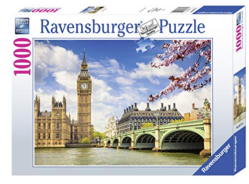 Ravensburger Puzzle 1000 Pezzi Londra Big Ben Puzzle Per Adulti Linea Foto Paesaggi Relax Stampa Di Alta Qualita Dimensioni 70x50 Cm 0