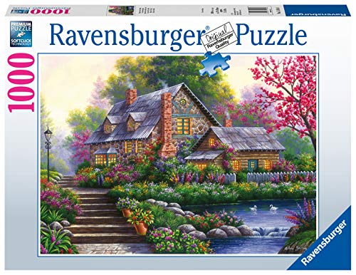 Ravensburger Puzzle 1000 Pezzi Romantica Casa Di Campo Jigsaw Puzzle Per Adulti Puzzle Ravensburger Stampa Di Alta Qualita 0