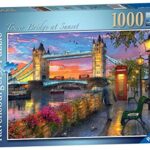 Ravensburger Puzzle 1000 Pezzi Tower Bridge Al Tramonto Collezione Paesaggi Foto Puzzle Londra Puzzle Per Adulti Rompicapo Ravensburger Stampa Di Ottima Qualita 0
