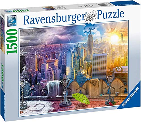 Ravensburger Puzzle 1500 Pezzi Le Stagioni Di New York Usa Viaggi Travel City Puzzles Per Adulti Dimensioni Puzzle 80x60 Cm Relax Stampa Di Alta Qualita 0 0