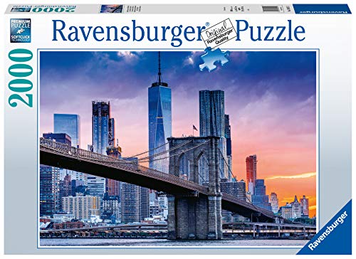 Ravensburger Puzzle 2000 Pezzi Da Brooklyn A Manhattan Collezione Skyline Foto E Paesaggi Jigsaw Puzzle Per Adulti Puzzles Ravensburger Stampa Di Alta Qualita Dimensione Puzzle 98x75cm 0 0
