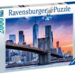 Ravensburger Puzzle 2000 Pezzi Da Brooklyn A Manhattan Collezione Skyline Foto E Paesaggi Jigsaw Puzzle Per Adulti Puzzles Ravensburger Stampa Di Alta Qualita Dimensione Puzzle 98x75cm 0 1