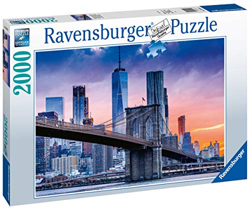 Ravensburger Puzzle 2000 Pezzi Da Brooklyn A Manhattan Collezione Skyline Foto E Paesaggi Jigsaw Puzzle Per Adulti Puzzles Ravensburger Stampa Di Alta Qualita Dimensione Puzzle 98x75cm 0 1