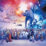 Ravensburger Puzzle 2000 Pezzi Luniverso Espanso Di Guerre Stellari Collezione Star Wars Jigsaw Puzzle Per Adulti Puzzles Ravensburger Stampa Di Alta Qualita Dimensione Puzzle 98x75cm 0 0