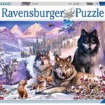 Ravensburger Puzzle 2000 Pezzi Lupi Nella Neve Animali Collezione Fantasy Jigsaw Puzzle Per Adulti Puzzles Ravensburger Stampa Di Alta Qualita Dimensione Puzzle 98x75cm 0
