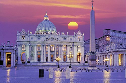Ravensburger Puzzle 3000 Pezzi Basilica Di San Pietro Puzzle Roma Collezione Paesaggi Foto Puzzle Ravensburger Stampa Di Alta Qualita 0 0
