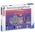 Ravensburger Puzzle 3000 Pezzi Basilica Di San Pietro Puzzle Roma Collezione Paesaggi Foto Puzzle Ravensburger Stampa Di Alta Qualita 0