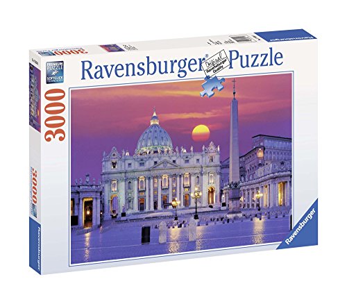 Ravensburger Puzzle 3000 Pezzi Basilica Di San Pietro Puzzle Roma Collezione Paesaggi Foto Puzzle Ravensburger Stampa Di Alta Qualita 0