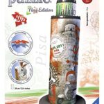 Ravensburger Puzzle 3d Torre Di Pisa Edizione Bandiera 216 Pezzi 125814 0